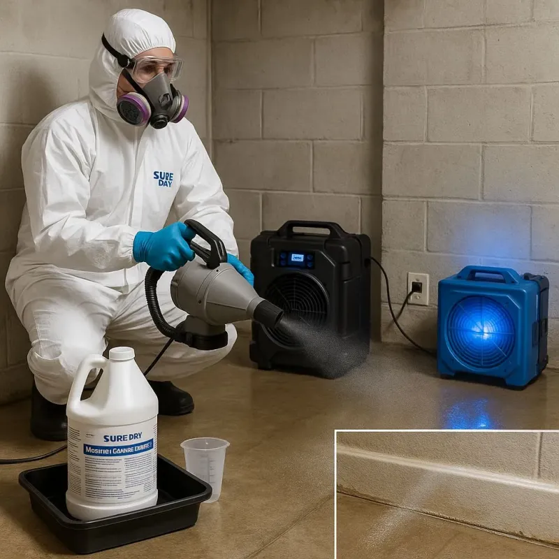 Sanitization and Odor Removal process in Eudora, KS