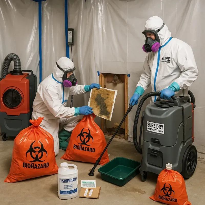 Contaminated Water Handling Protocols process in Eudora, KS