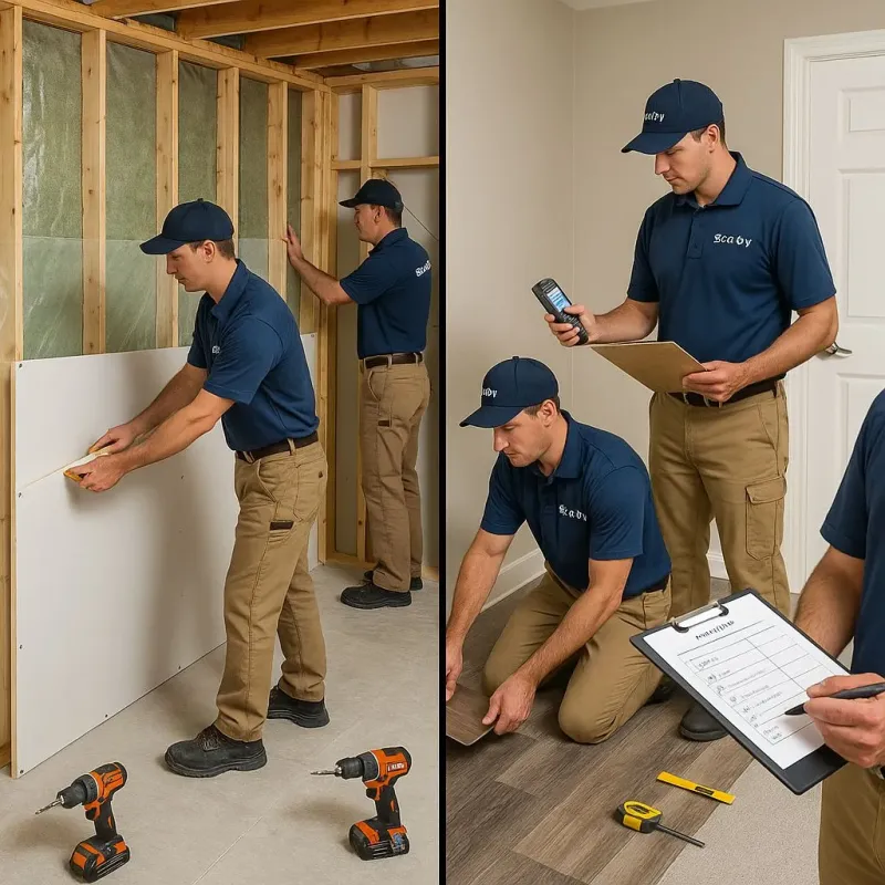 Repairs and Reconstruction process in Eudora, KS